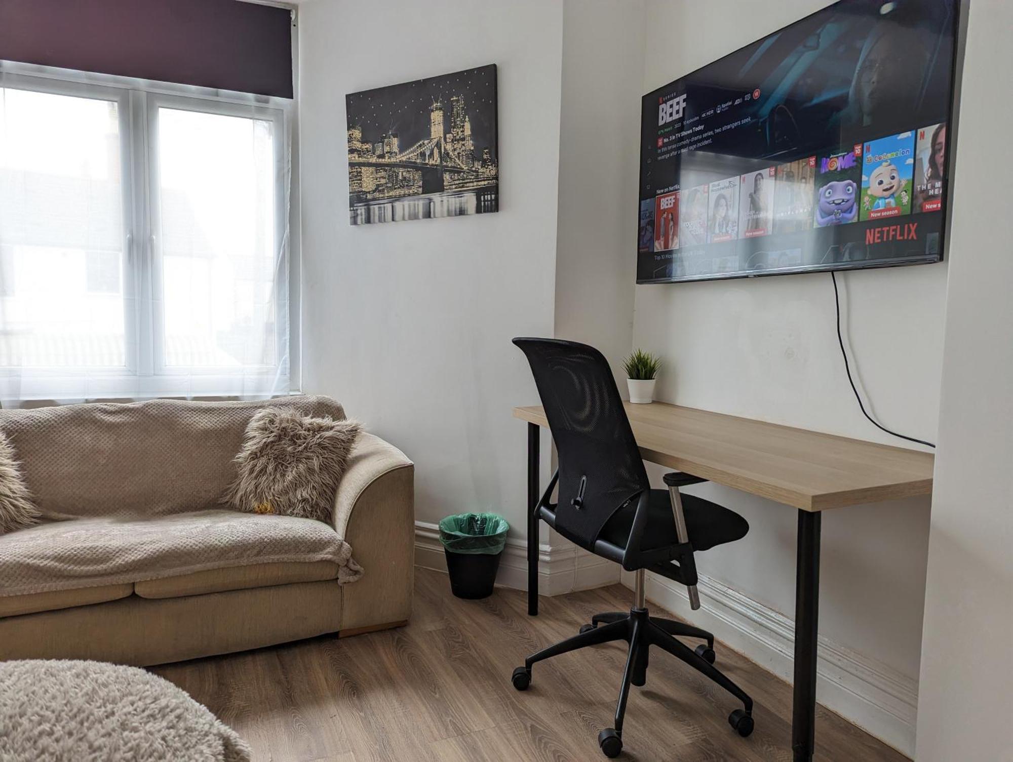 Serene 1 Bedroom Flat In Roath Cardiff Eksteriør bilde
