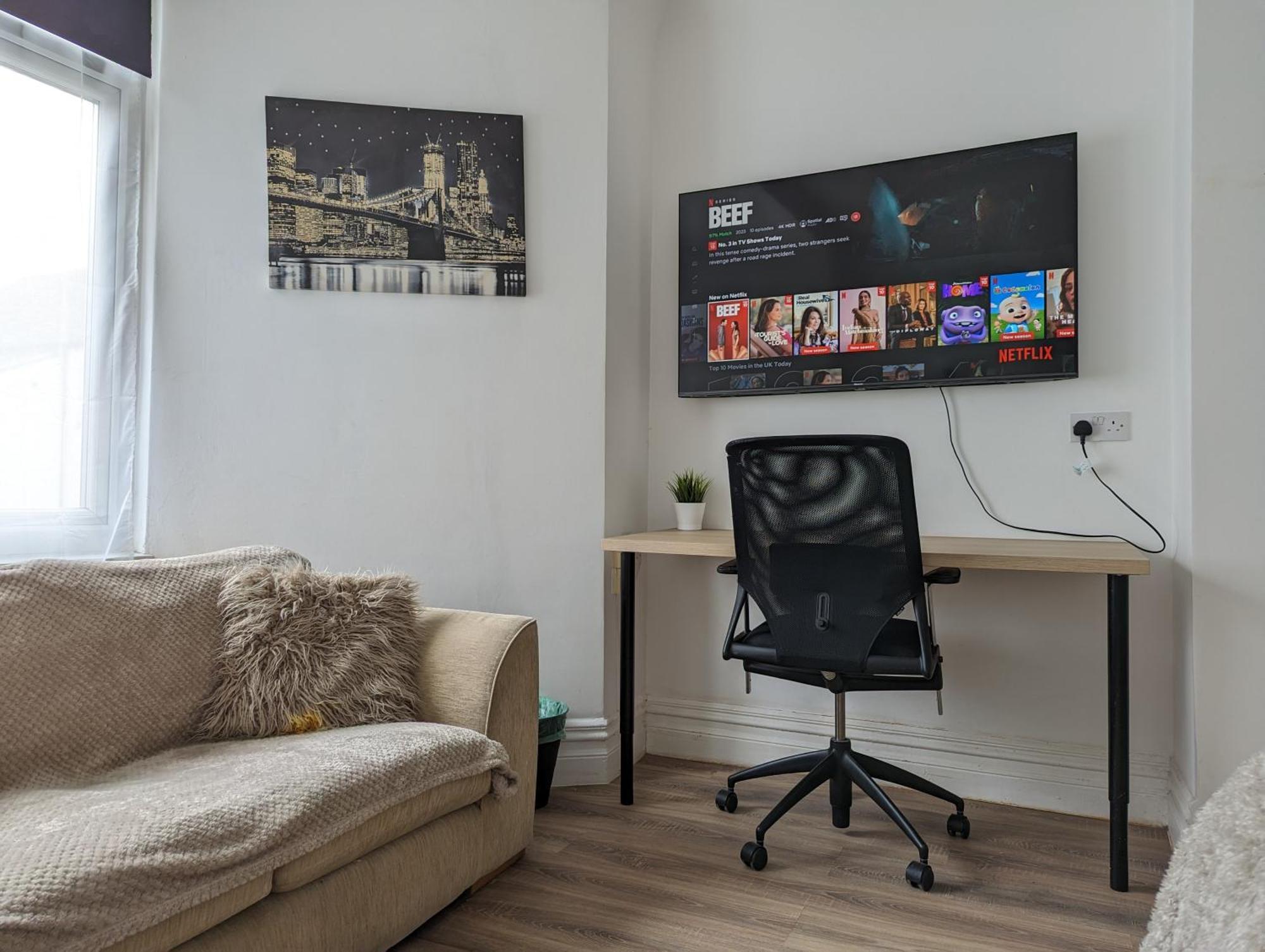 Serene 1 Bedroom Flat In Roath Cardiff Eksteriør bilde